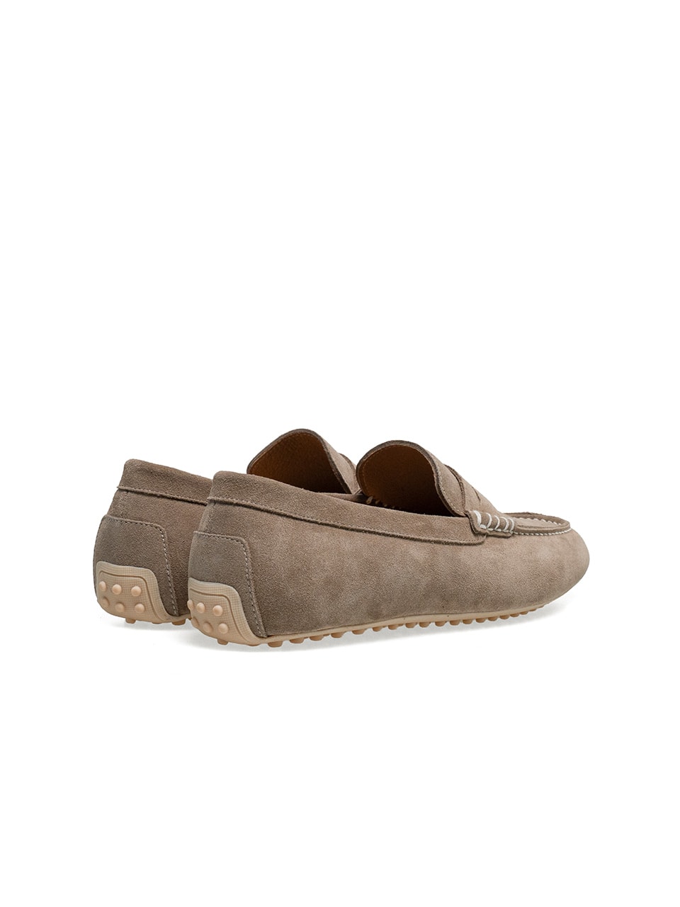 Driving Shoes #600 [Taupe suede]