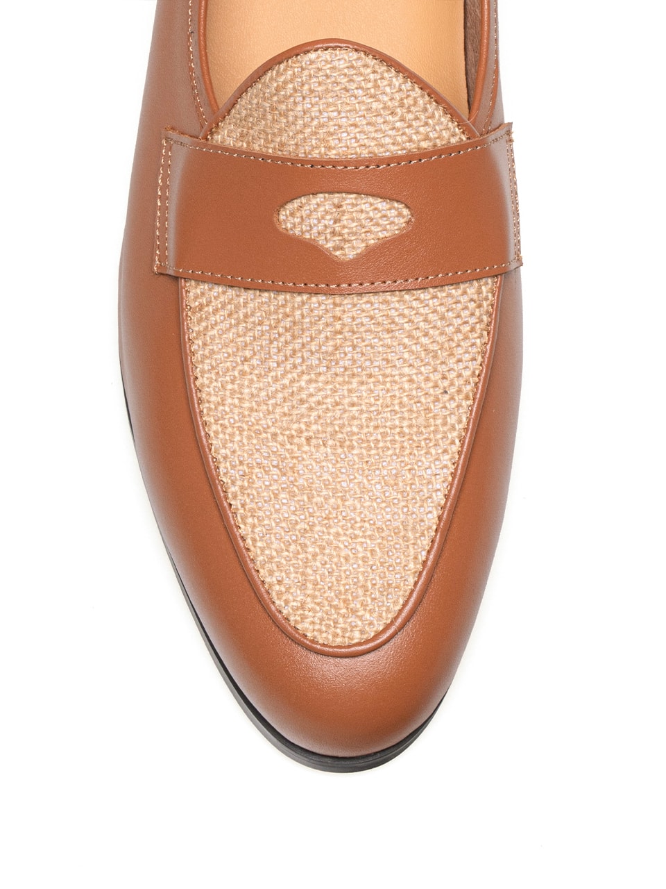 Belgian Penny Loafers #4401 [Linen]