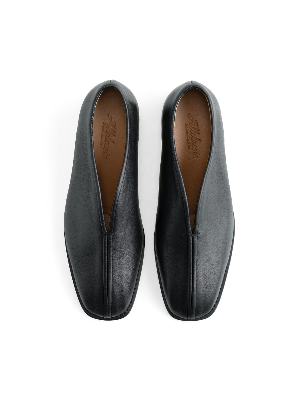 Mono Slip-on Loafer #4415 [Black vegetable]
