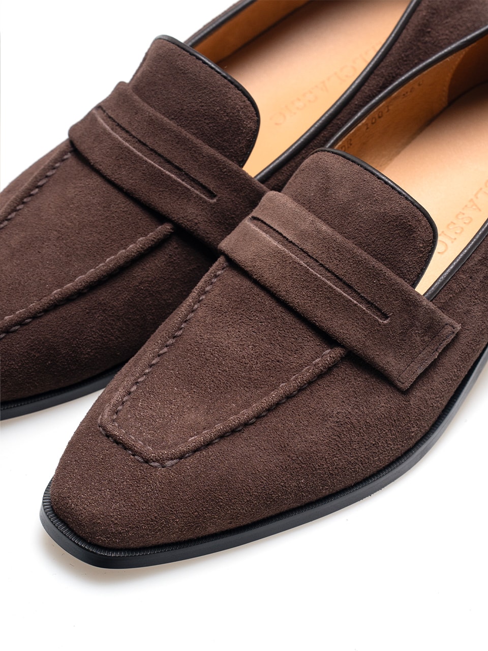 Ardor Loafers #1001 [Dark brown suede]