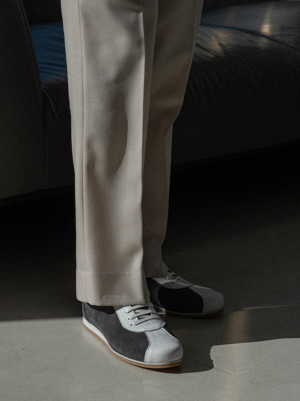 Urban Sneakers #1380 [Gray suede]