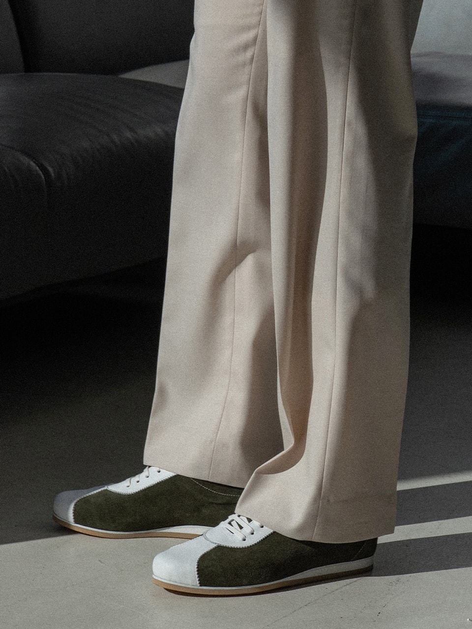 Urban Sneakers #1380 [Kakhi suede]