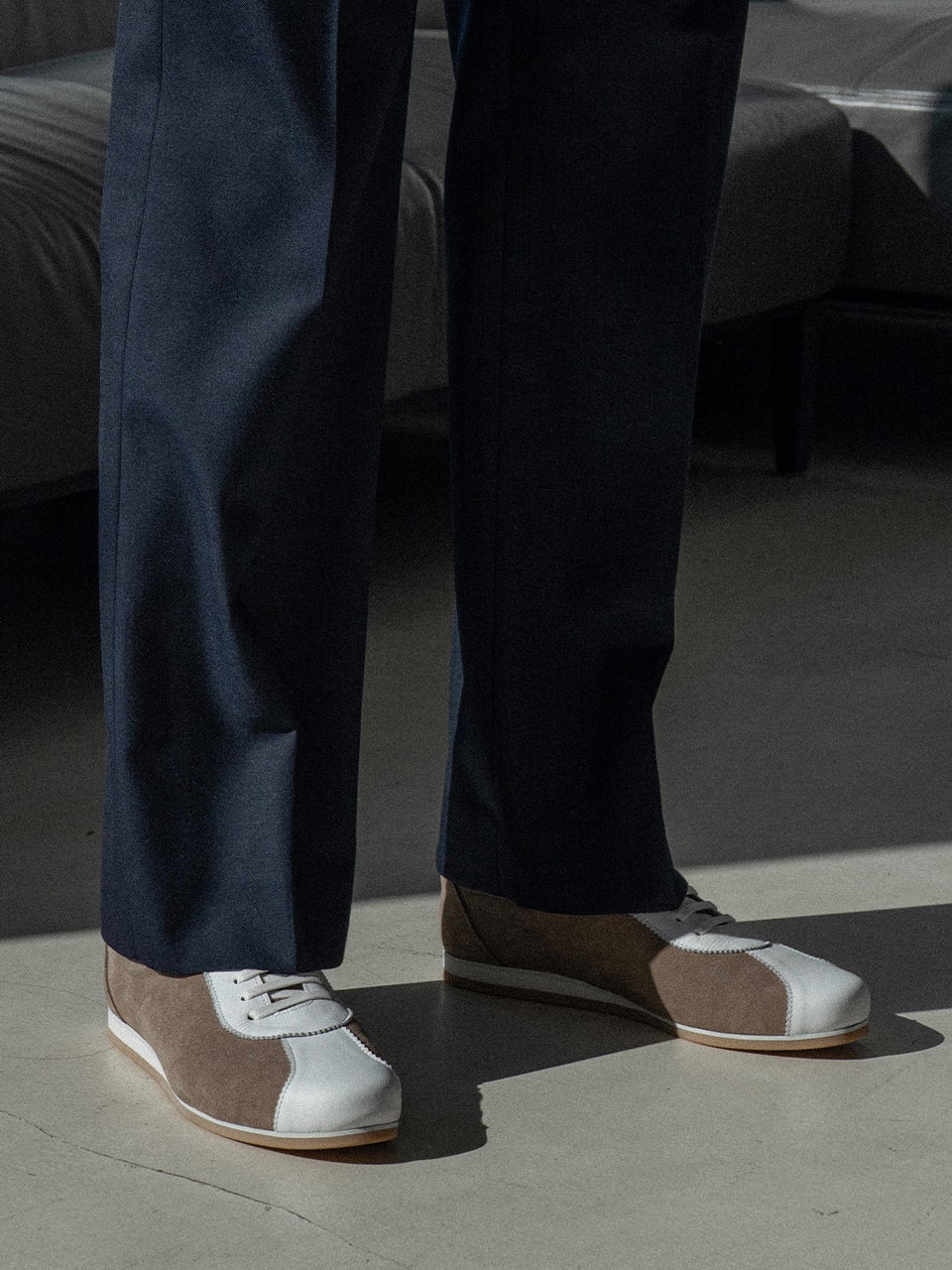 Urban Sneakers #1380 [Taupe suede]