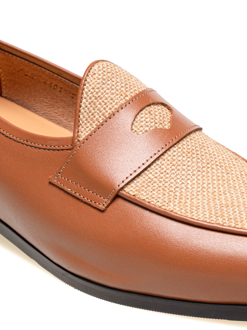 Belgian Penny Loafers #4401 [Linen]
