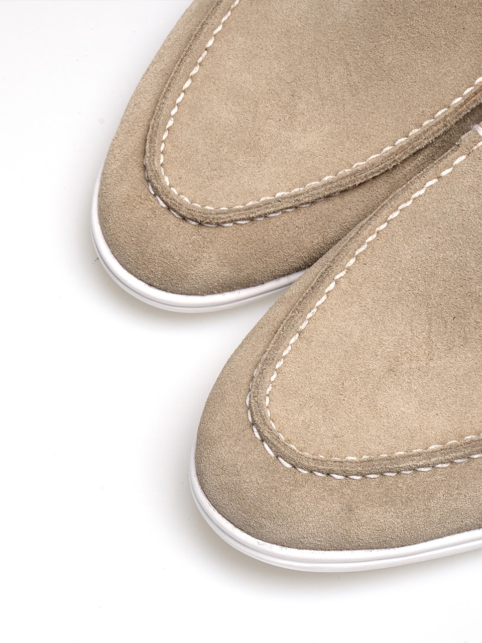 Resort Mules #4413W [Taupe suede]