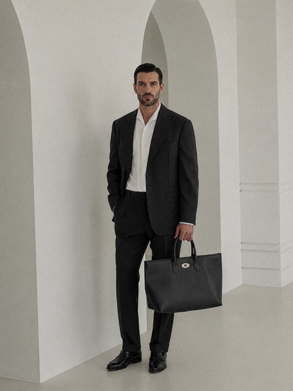 Brera tote bag #1 [Black]