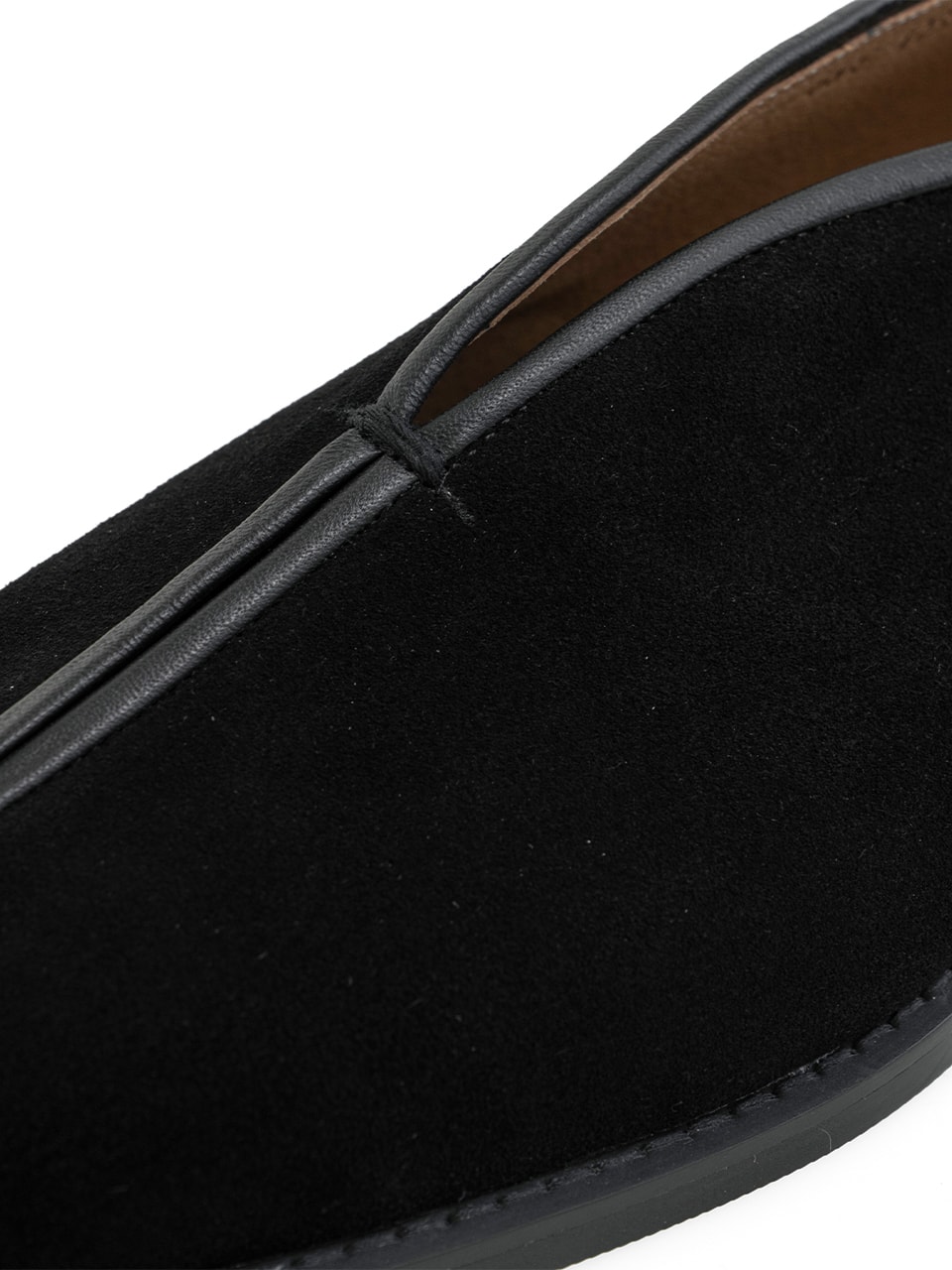 Mono Slip-on Loafer #4415 [Black suede]