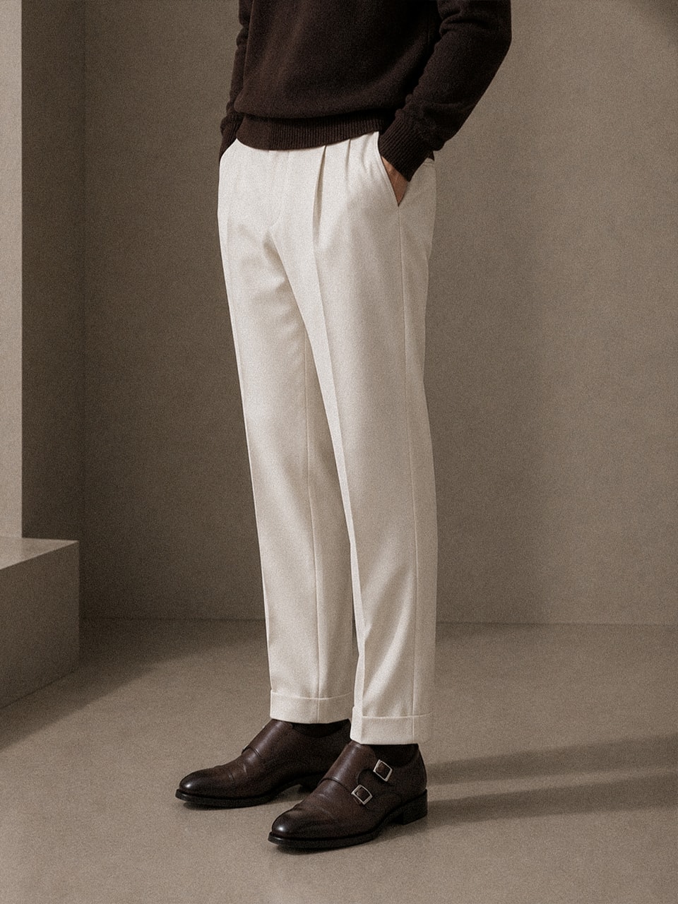 Ardor Monk-strap #1003 [Classic brown]