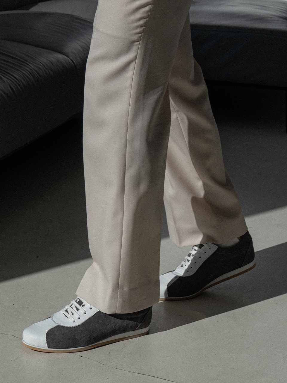 Urban Sneakers #1380 [Gray suede]