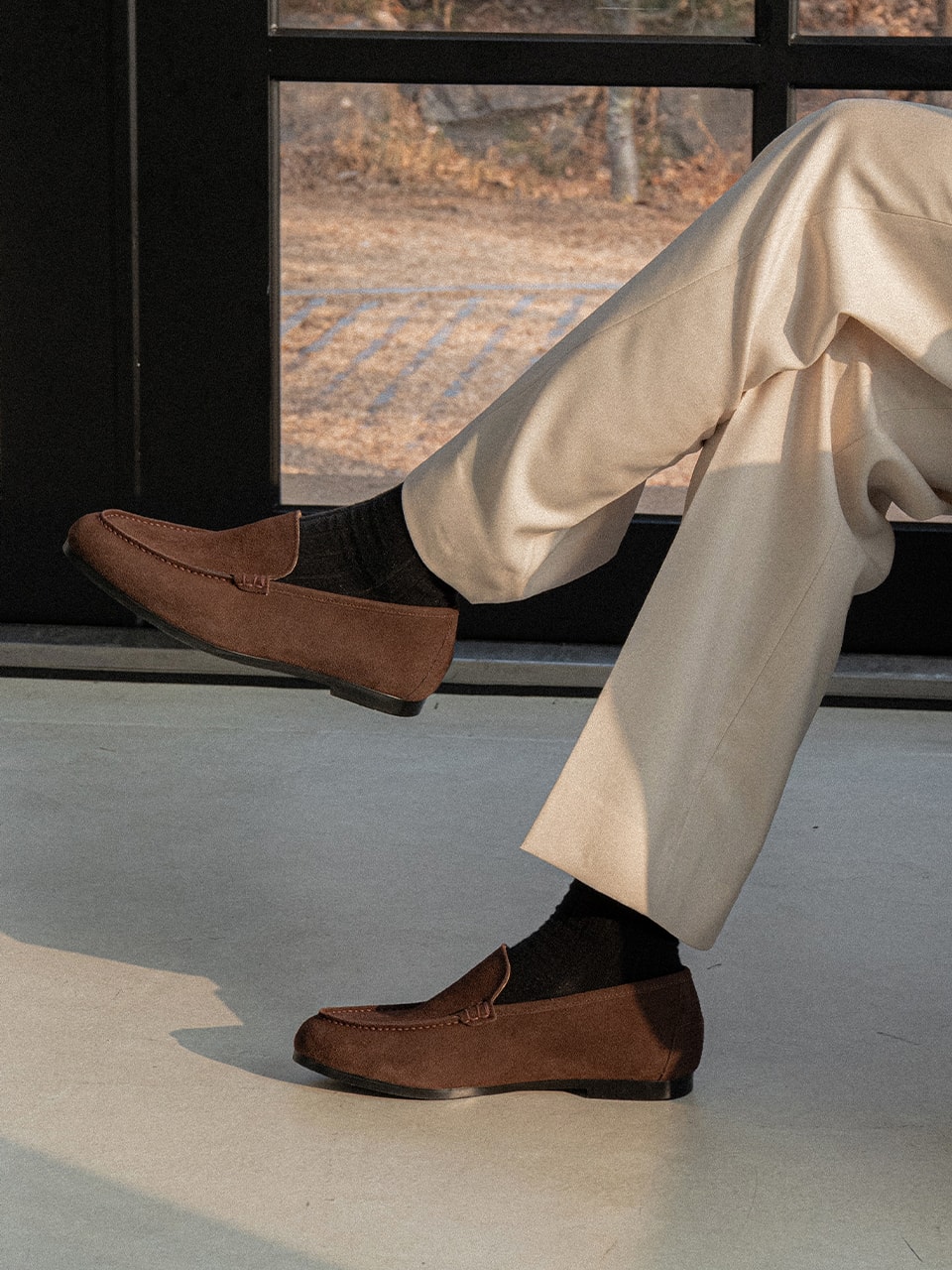 Cimer Loafers #3410 [Dark brown suede]