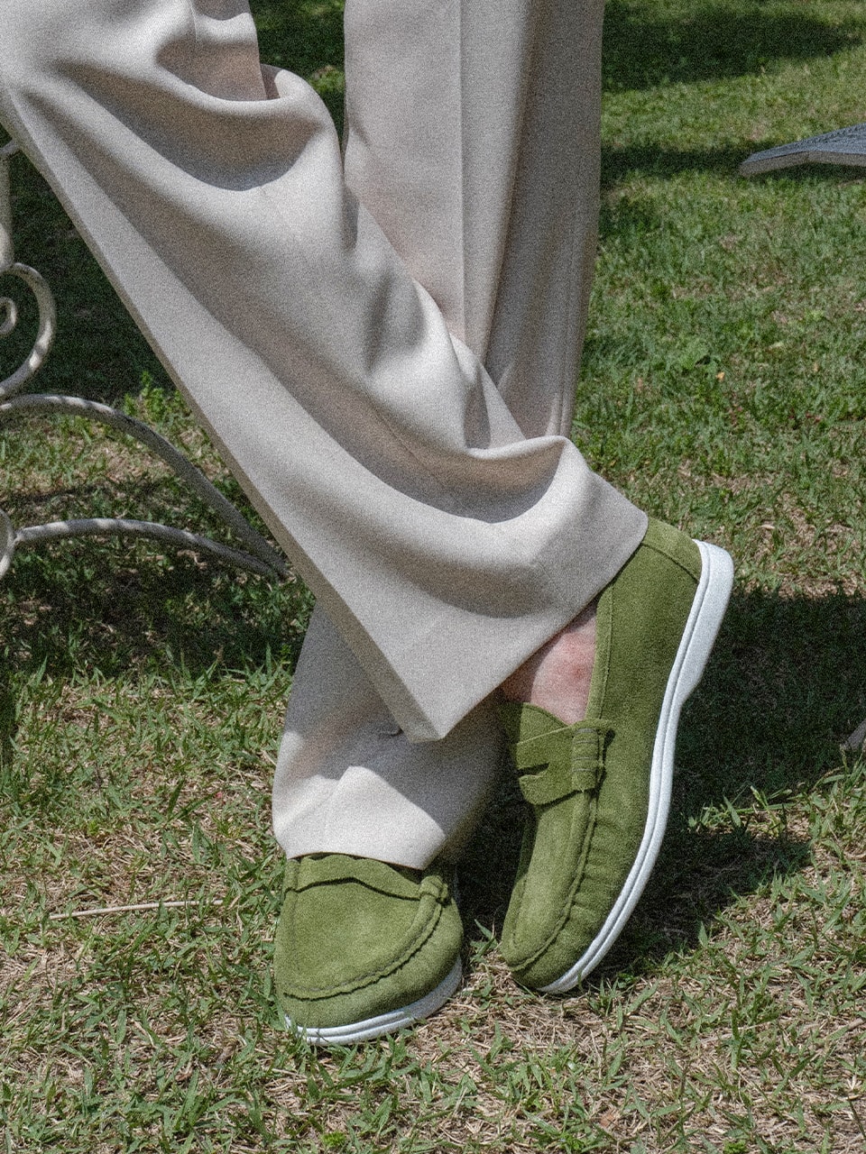 Resort Shirring Loafers #4411W