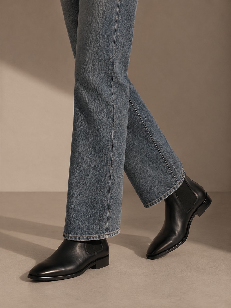 Ardor Chelsea boots #126 [Black]