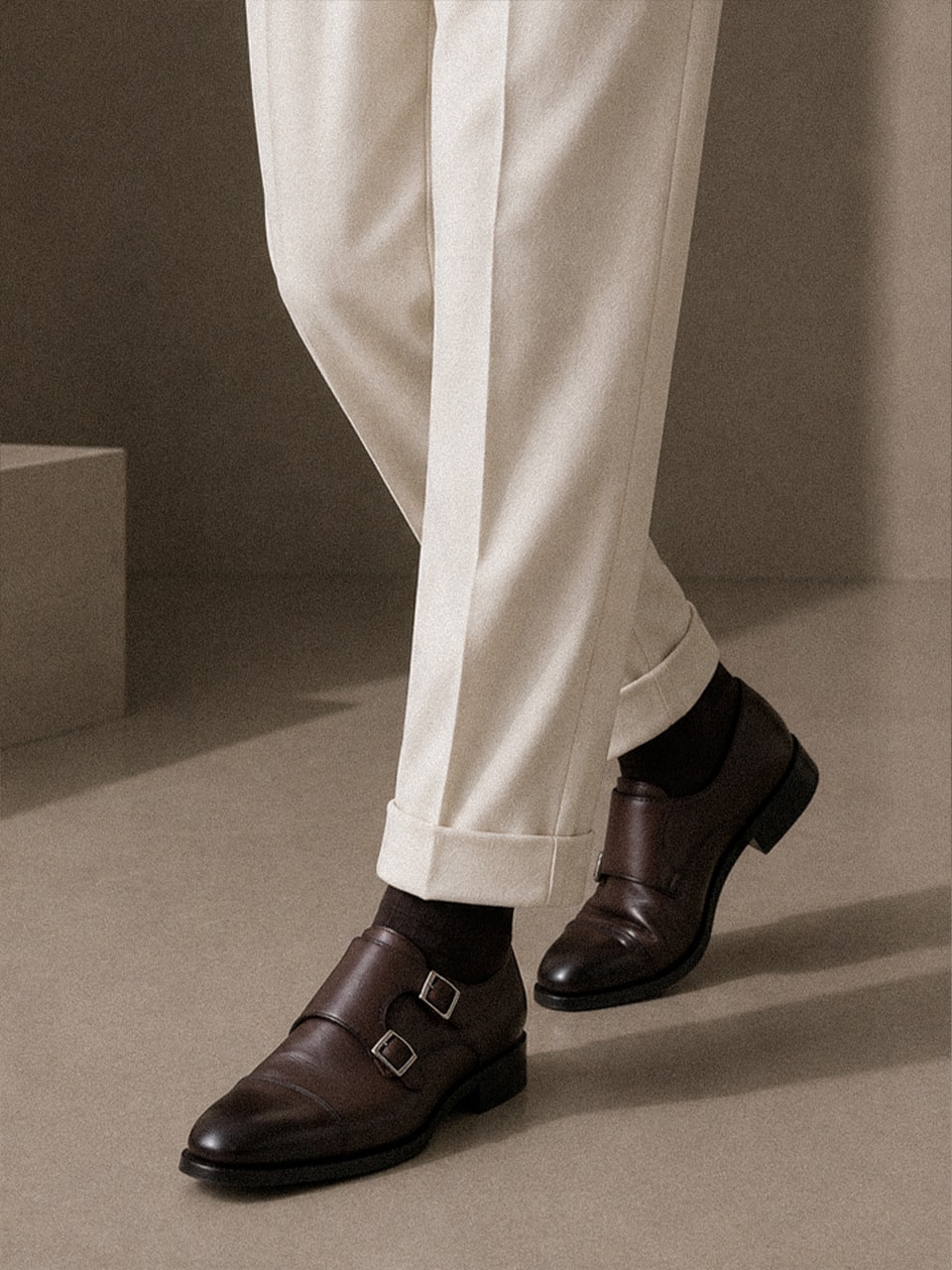 Ardor Monk-strap #1003 [Classic brown]