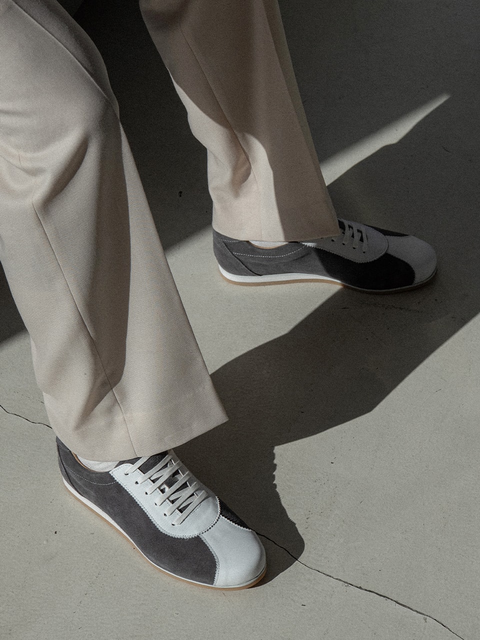 Urban Sneakers #1380 [Gray suede]
