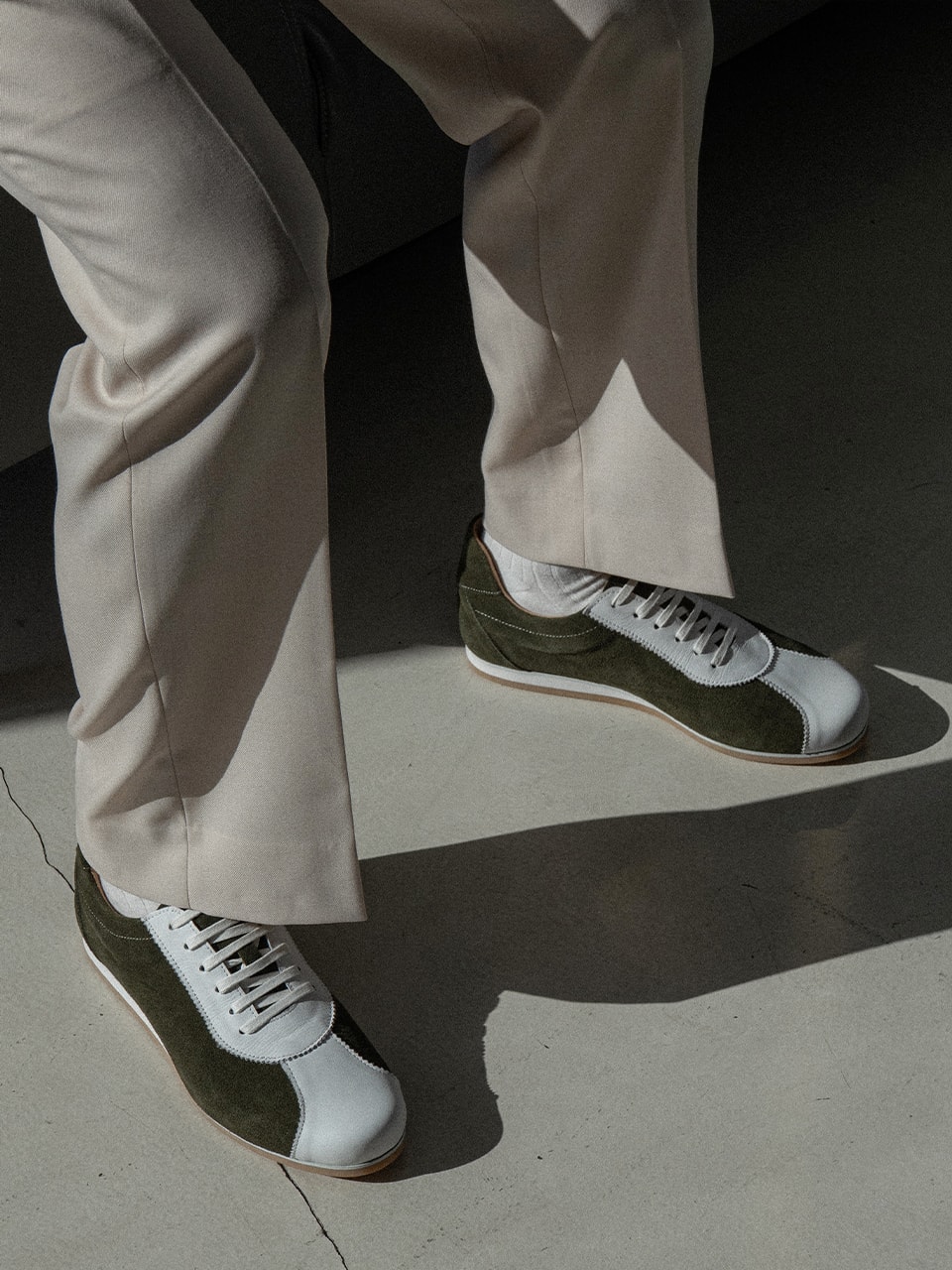 Urban Sneakers #1380 [Kakhi suede]