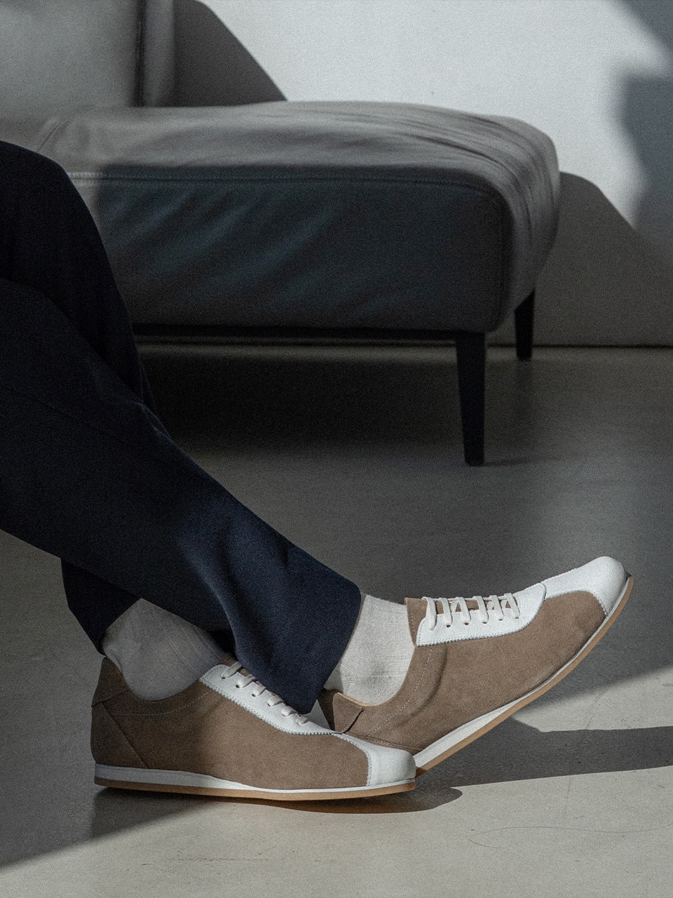 Urban Sneakers #1380 [Taupe suede]