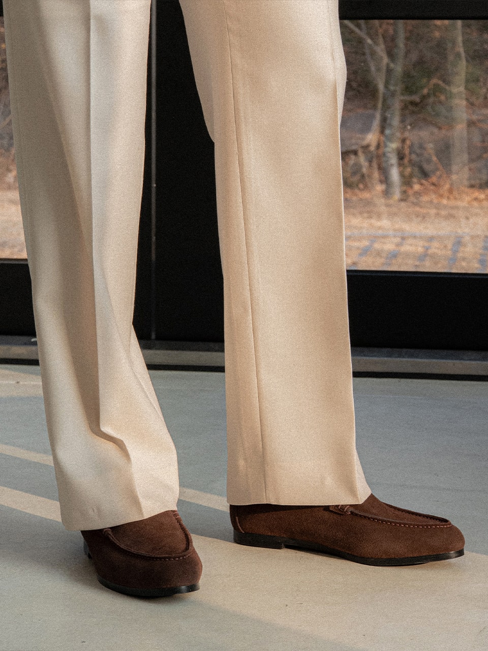 Cimer Loafers #3410 [Dark brown suede]