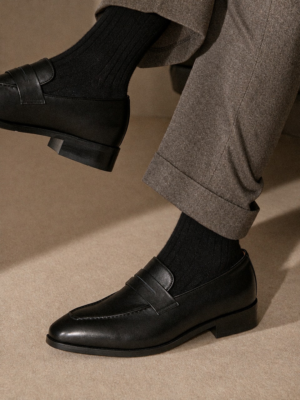 Ardor Loafers #1001 [Black]