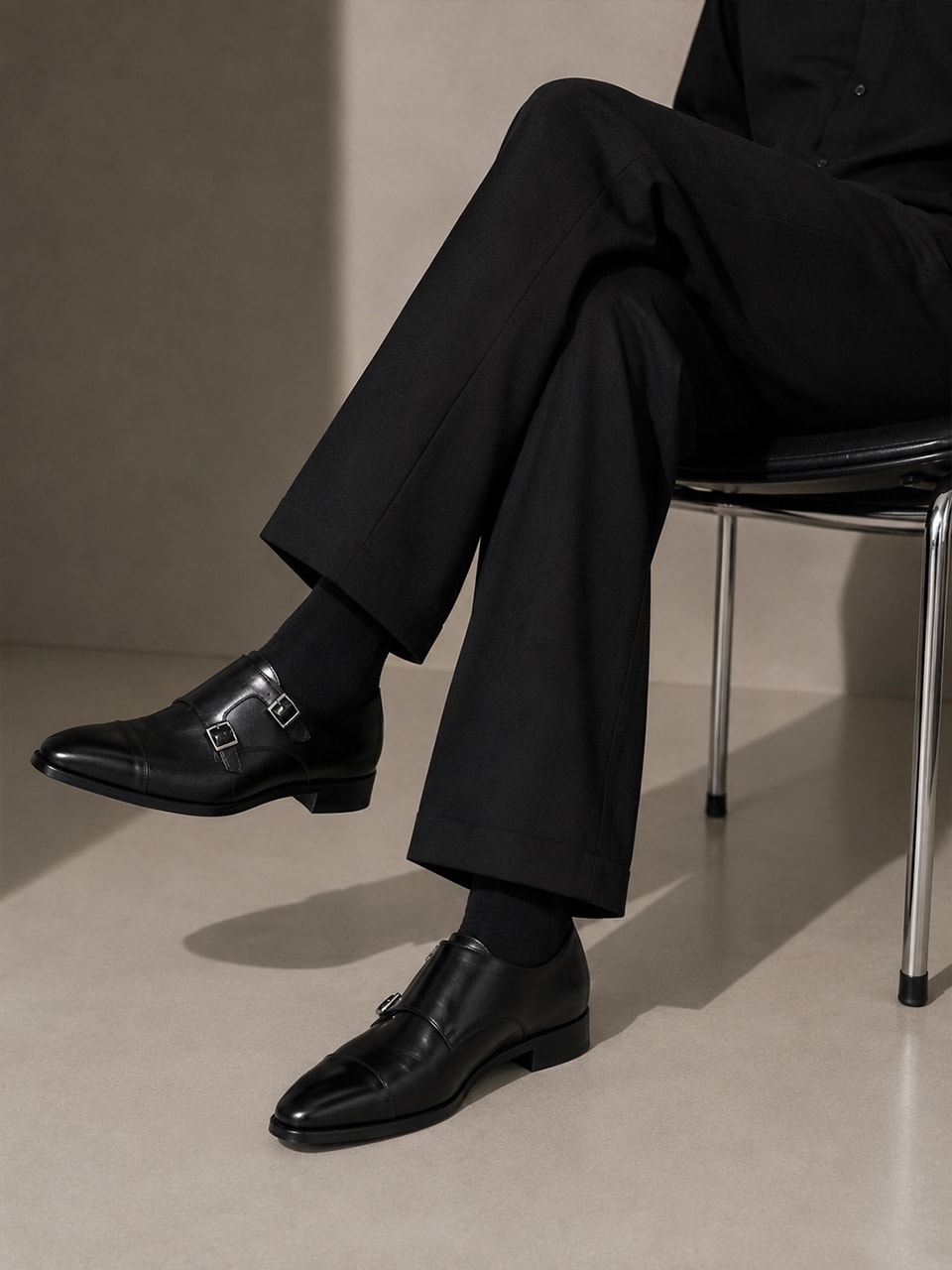 Ardor Monk-strap #1003 [Black]