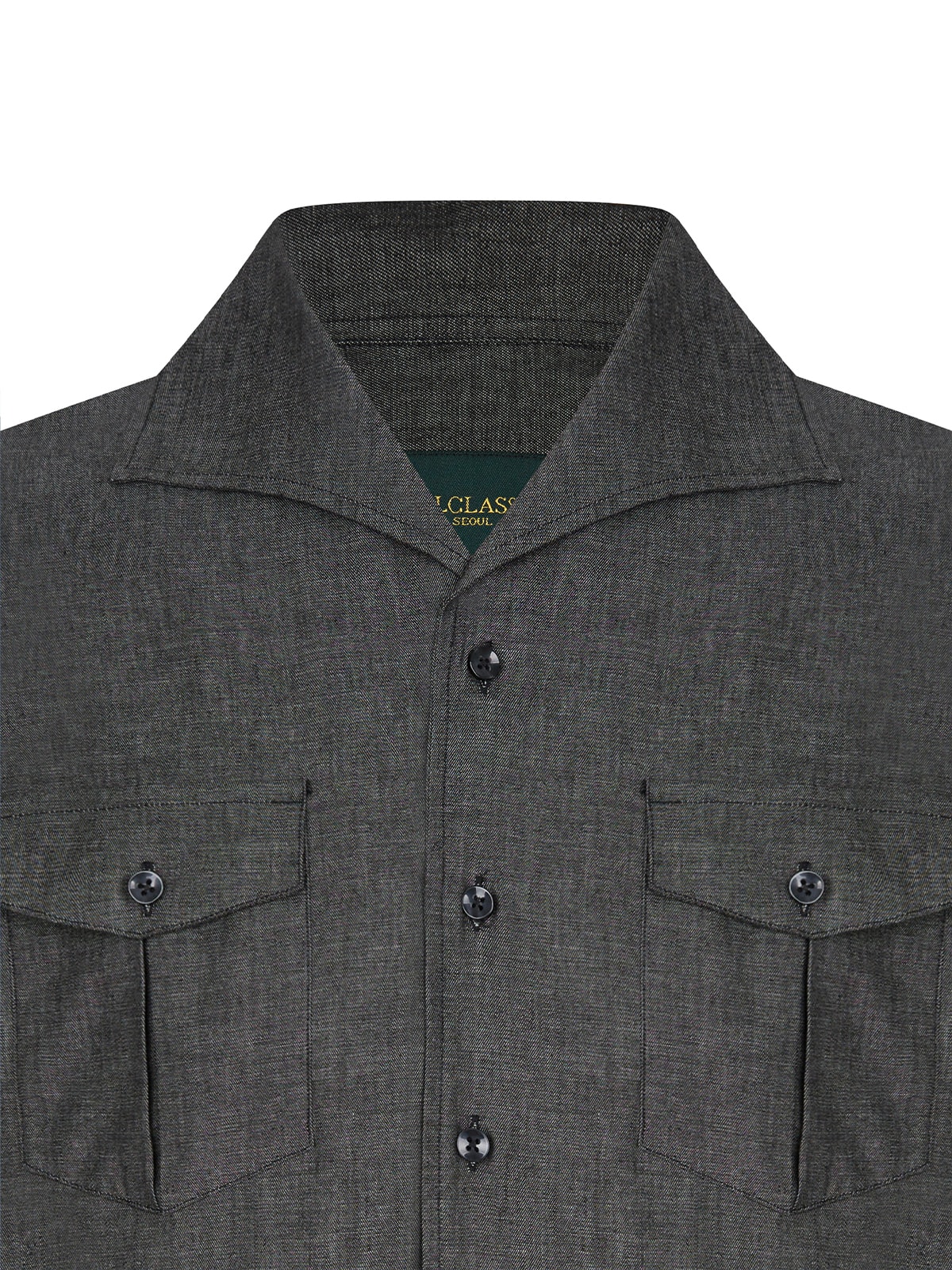 Italian Shirt #2 [Denim black]