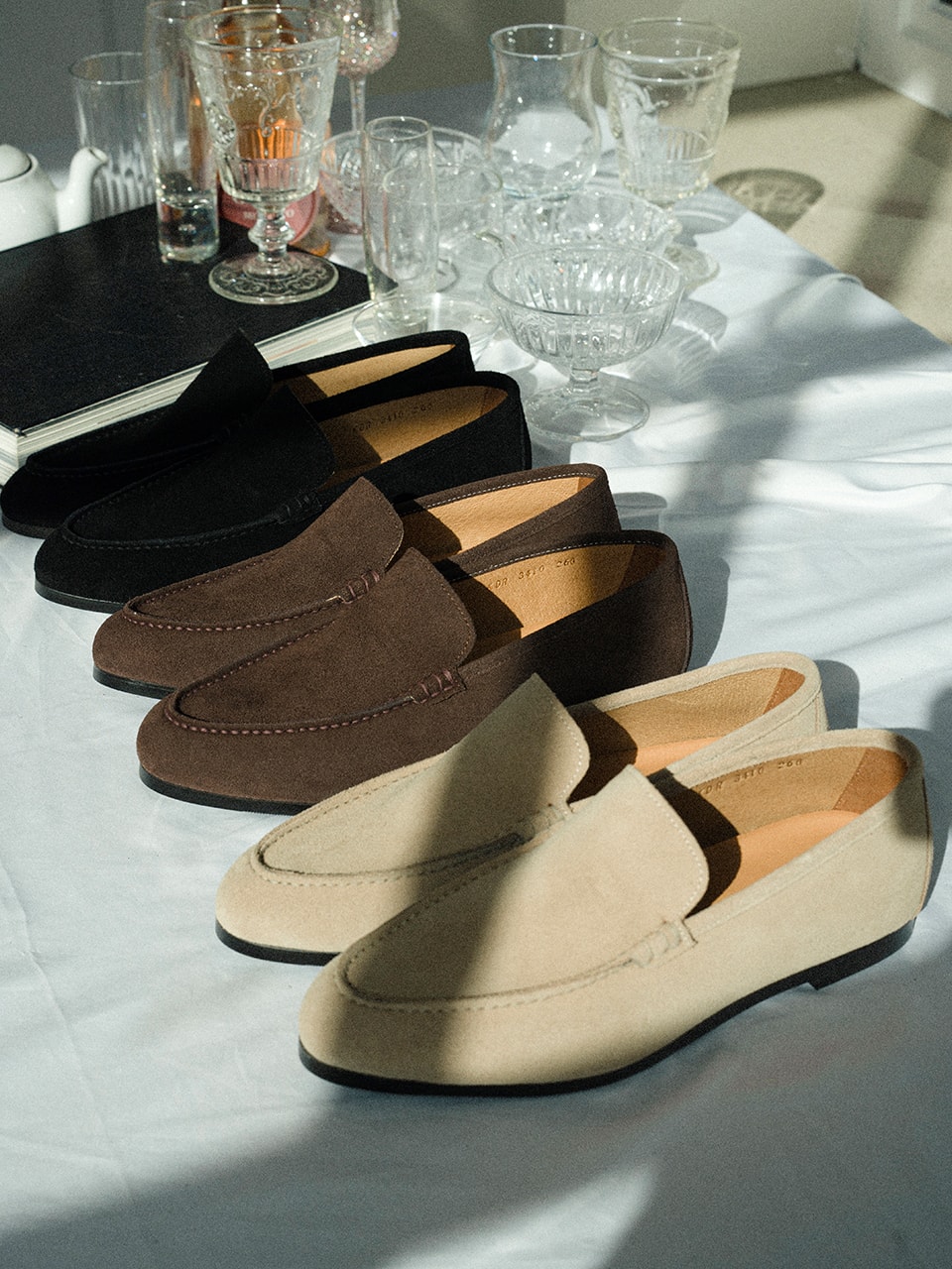 Cimer Loafers #3410 [Dark brown suede]