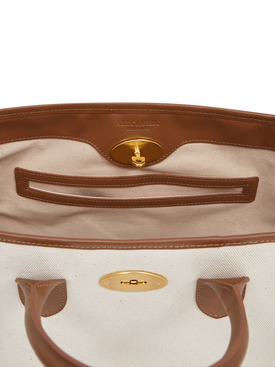 Brera tote bag #1 [Ivory canvas]