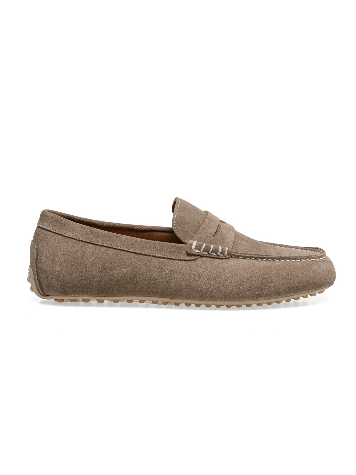 Driving Shoes #600 [Taupe suede]
