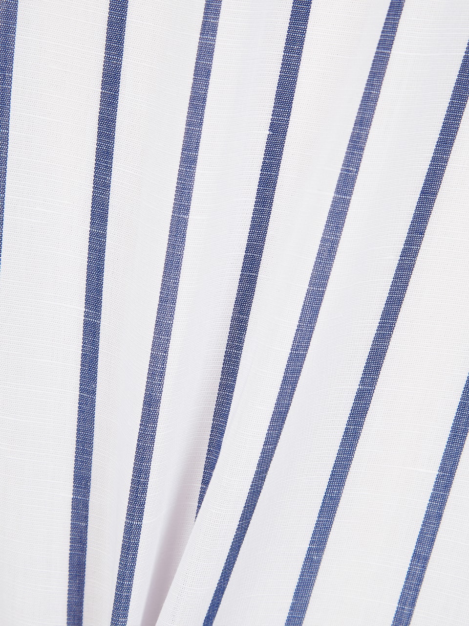 Italian Shirt #2 [Blue stripe linen]