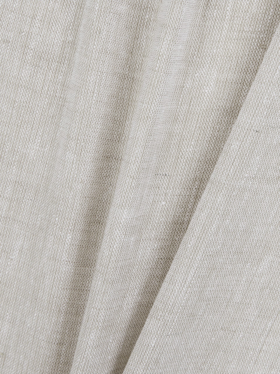 Open-Collar Shirts #006 [Beige linen]