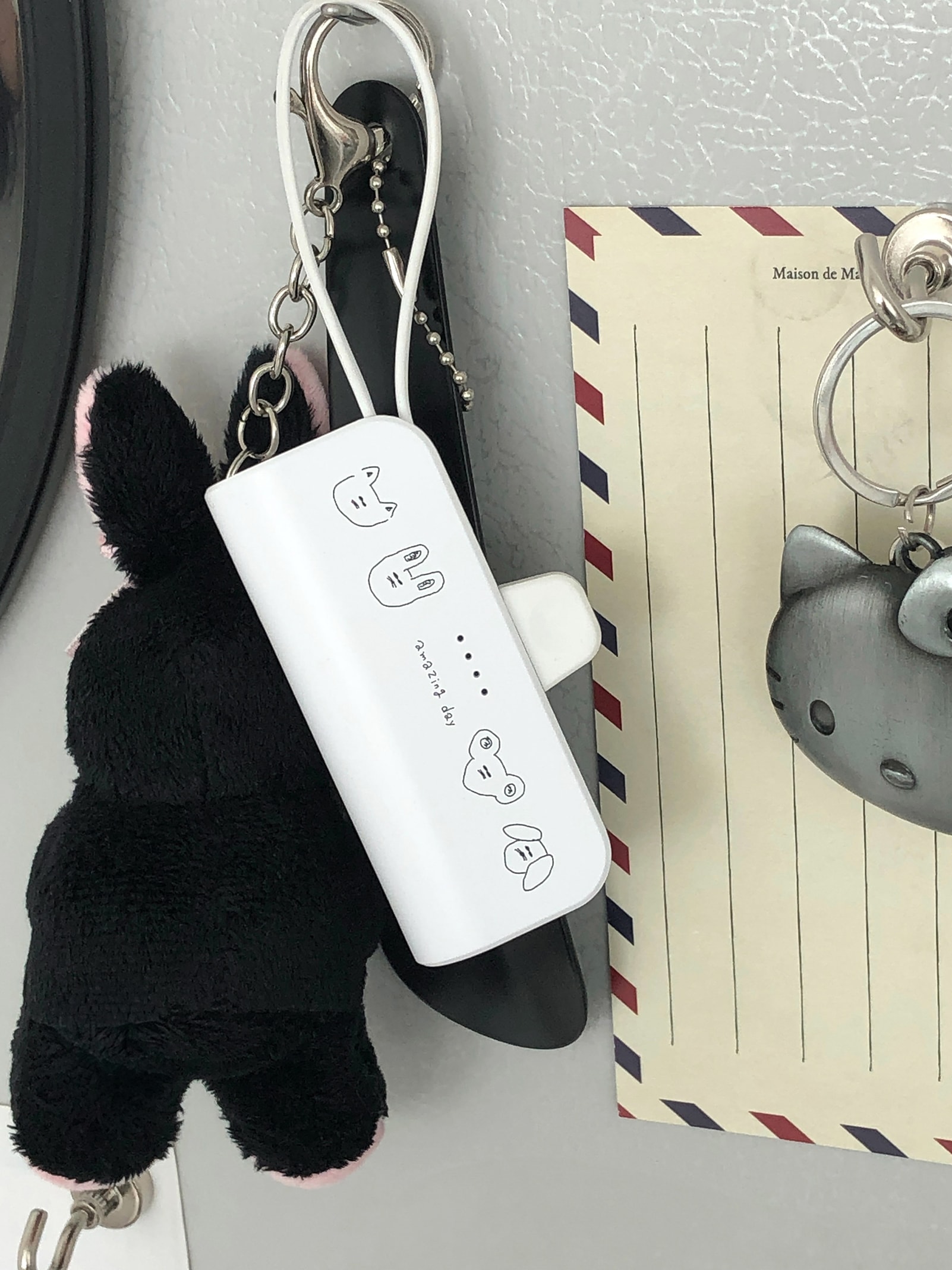 선글라스 패밀리 도킹형 보조배터리