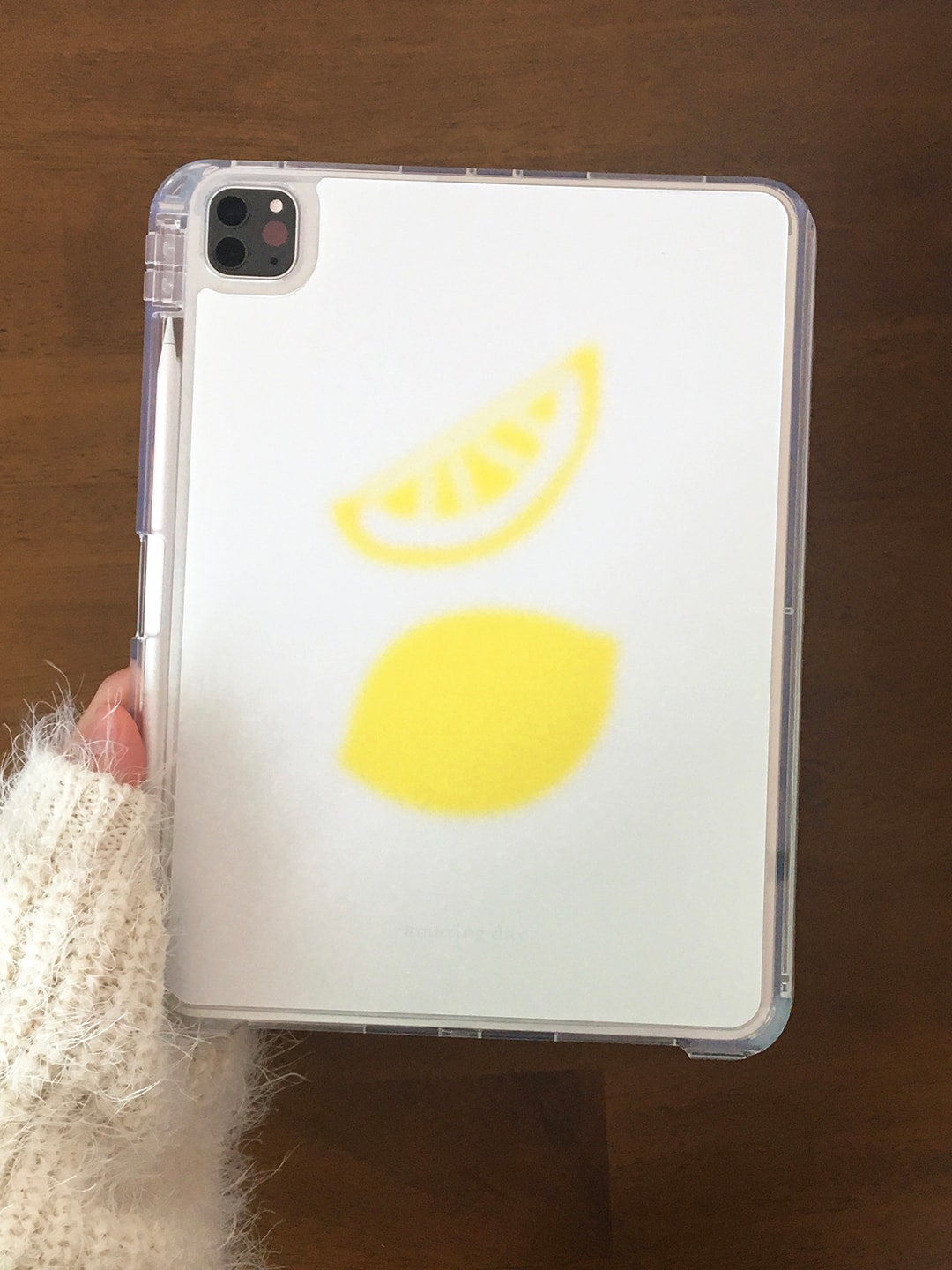 레몬 아이패드 케이스
