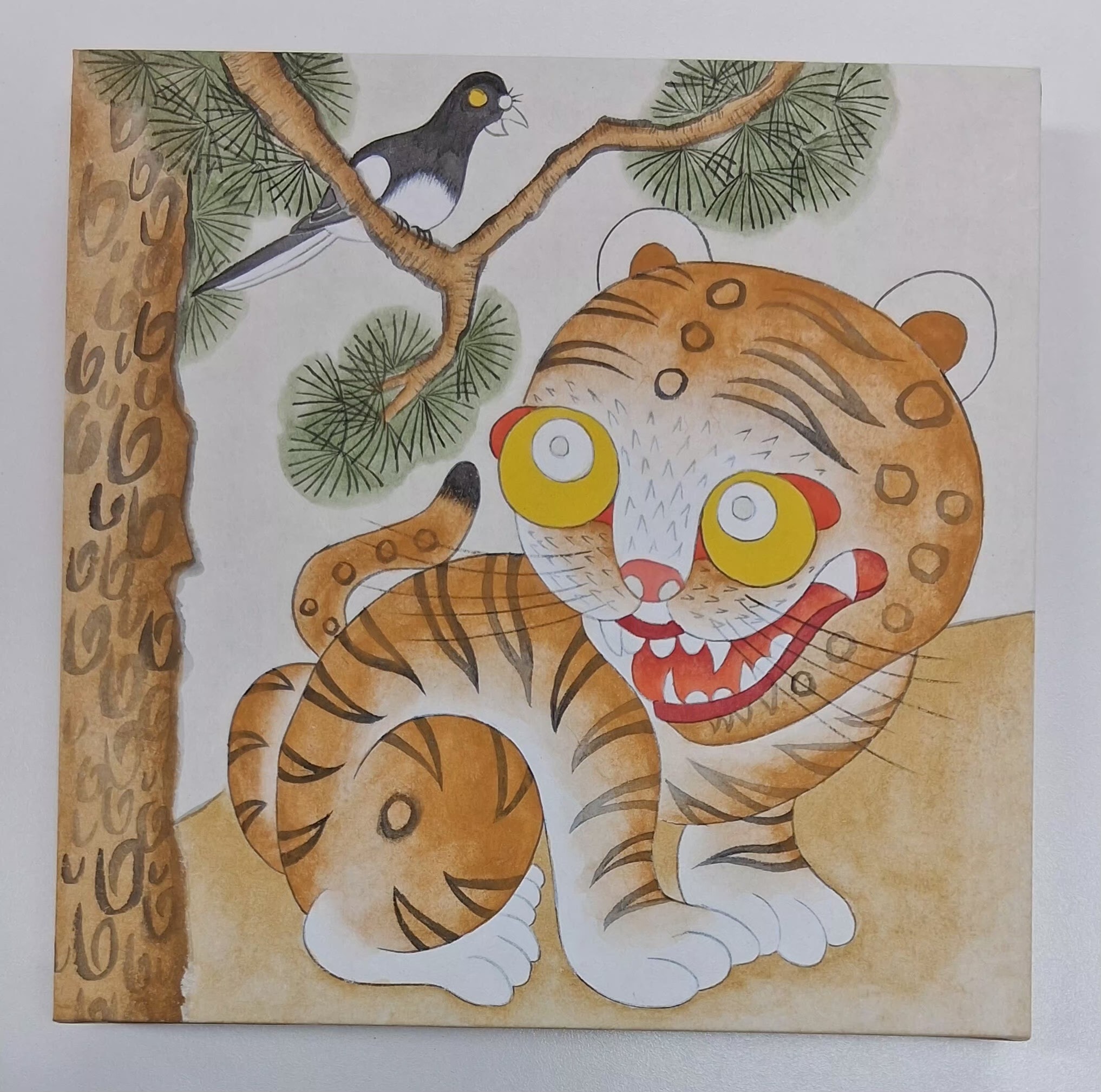 호작도 (미니 판넬)