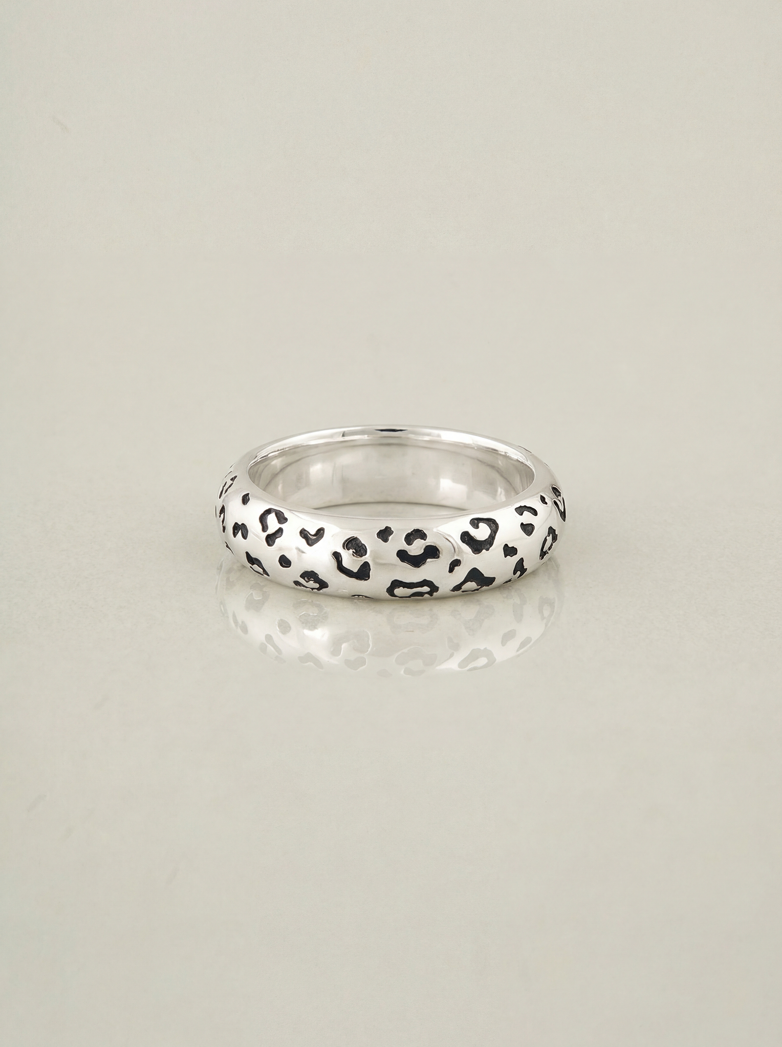 Leopard Bang ring