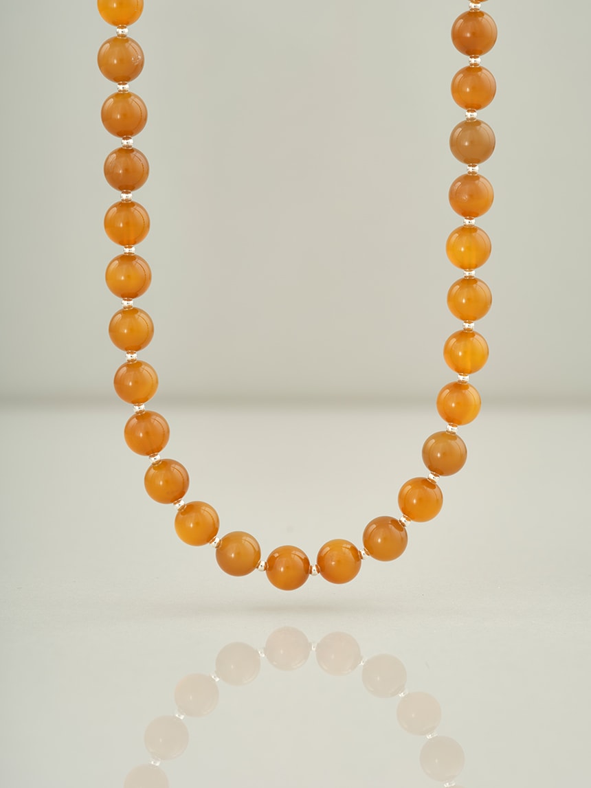 Mano necklace - Fog Brown