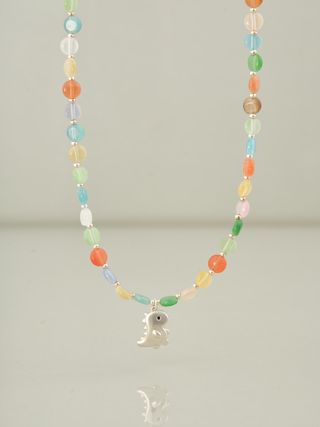 (Bébé) Catseye pop necklace - Dinoo