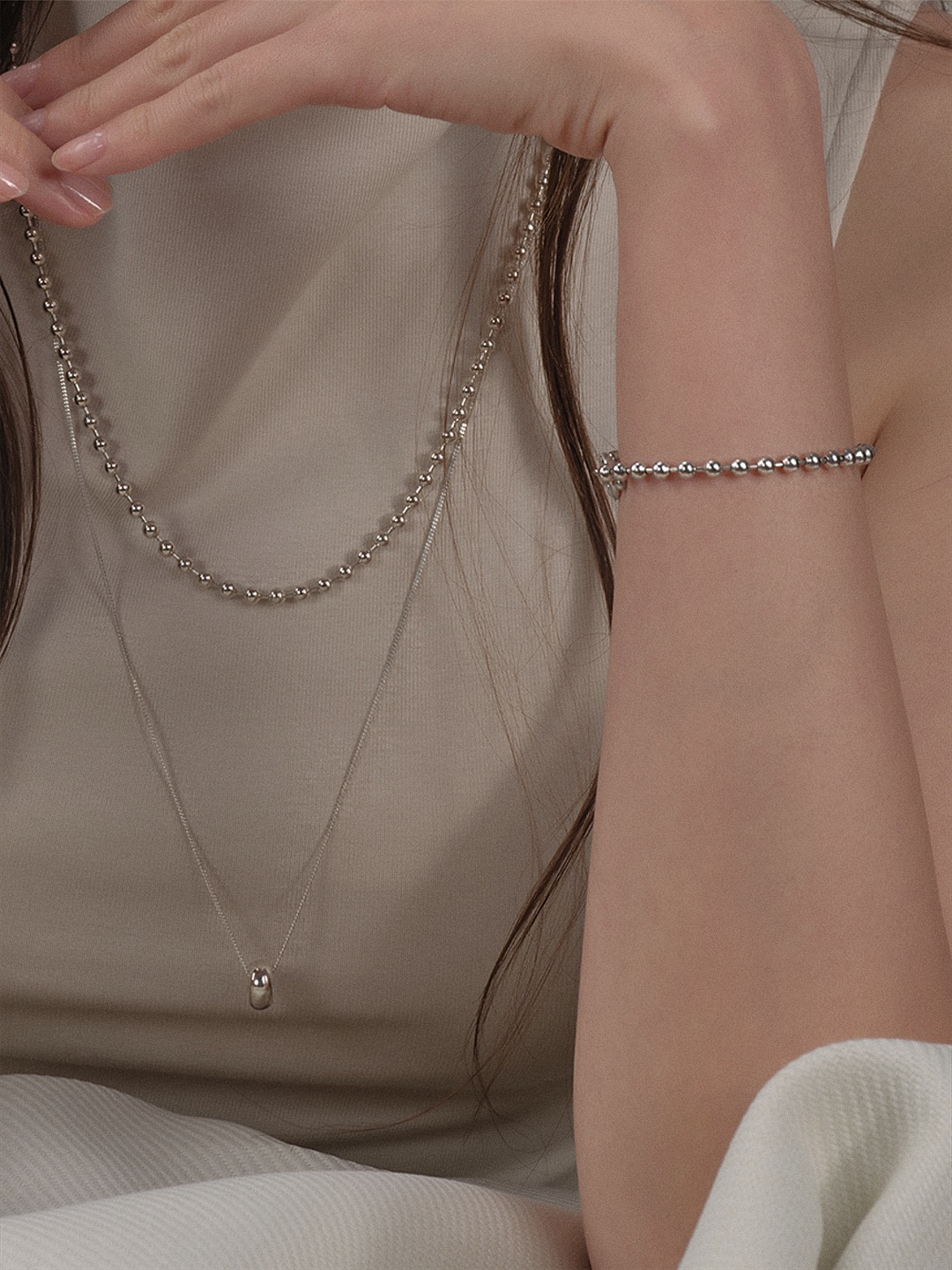 Bola necklace - 4mm