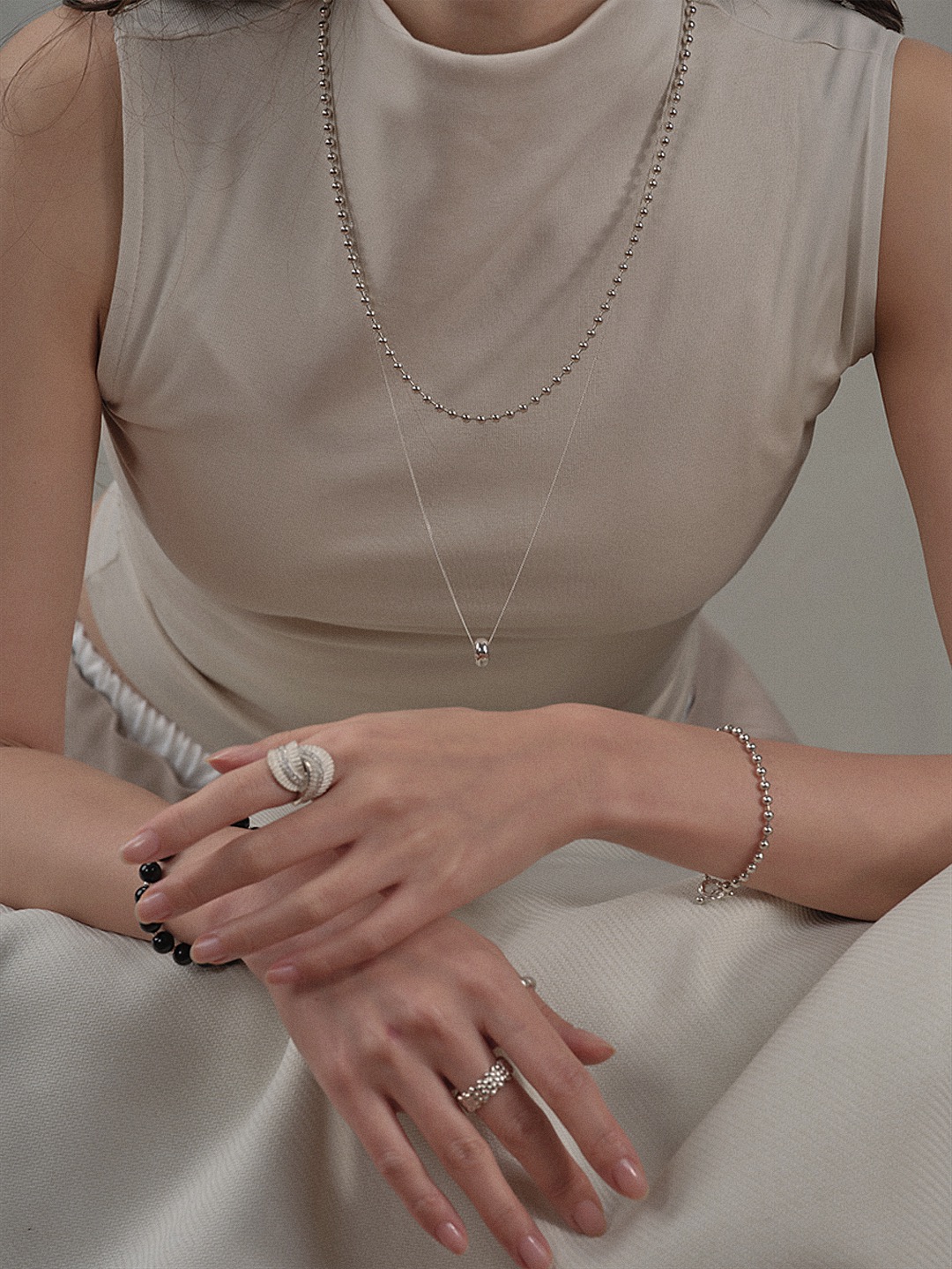 Feu ring - moissanite
