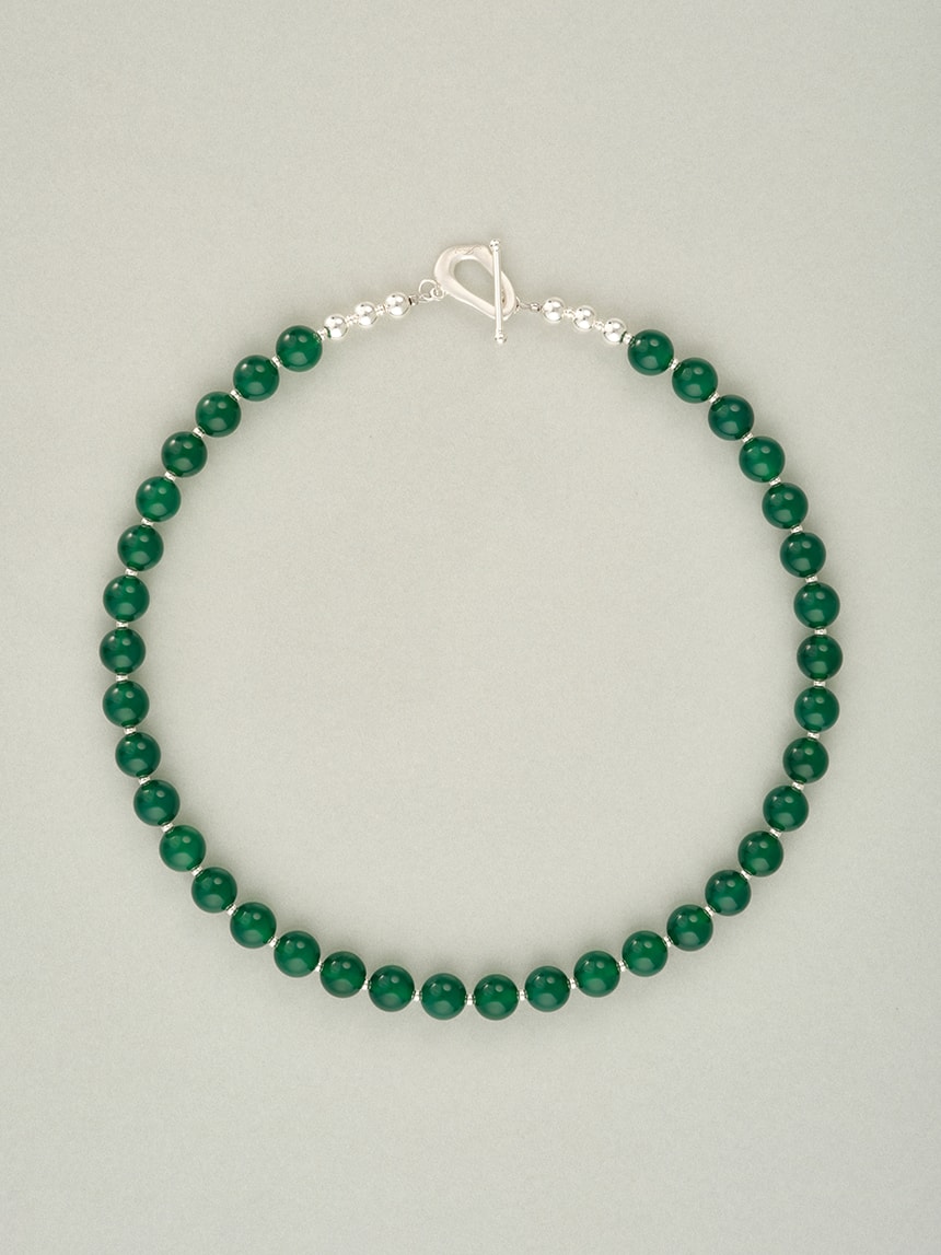 Mano necklace - green