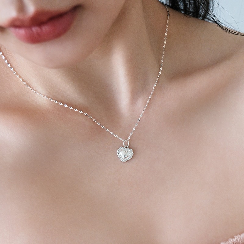 Lace Heart Pendant