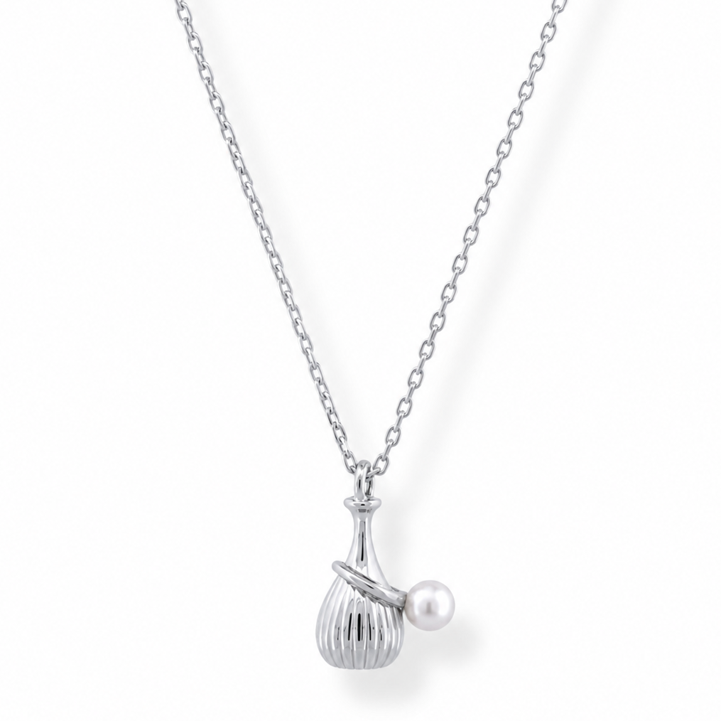 Oriental melon bottle pendant