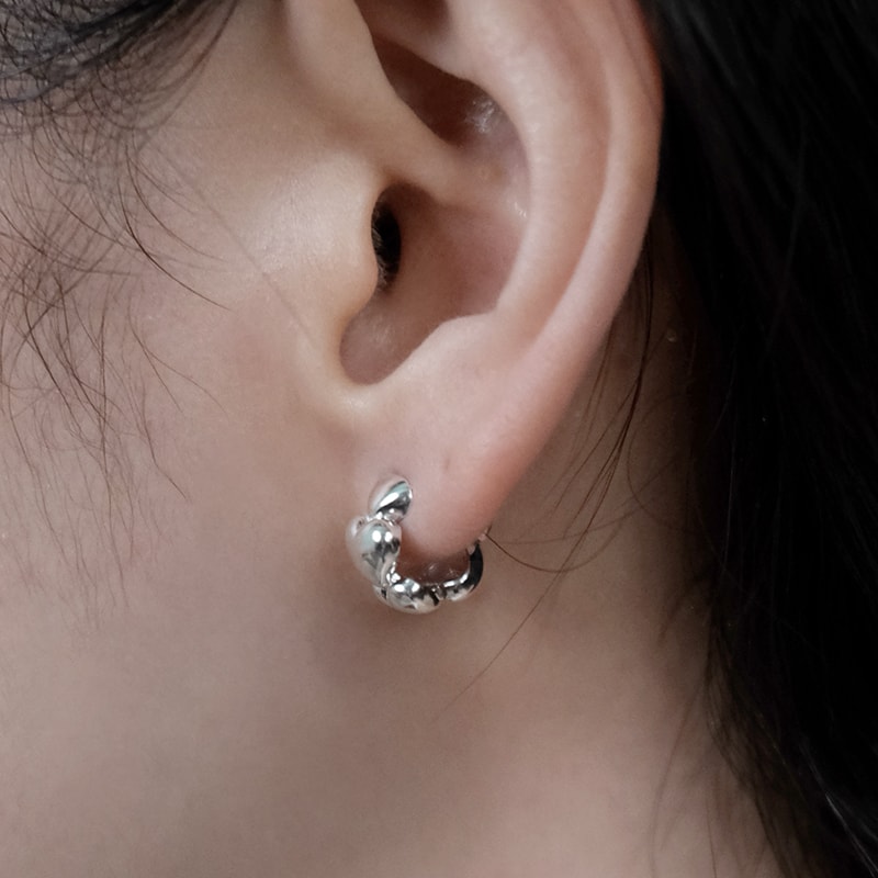 [Disney] Cinderella heart one touch earring