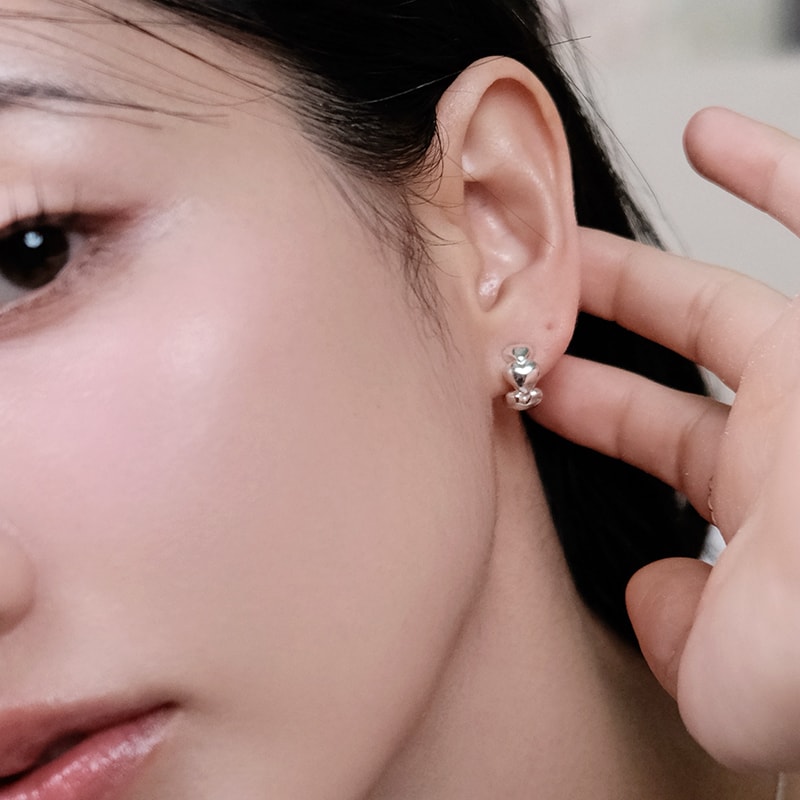 [Disney] Cinderella heart one touch earring