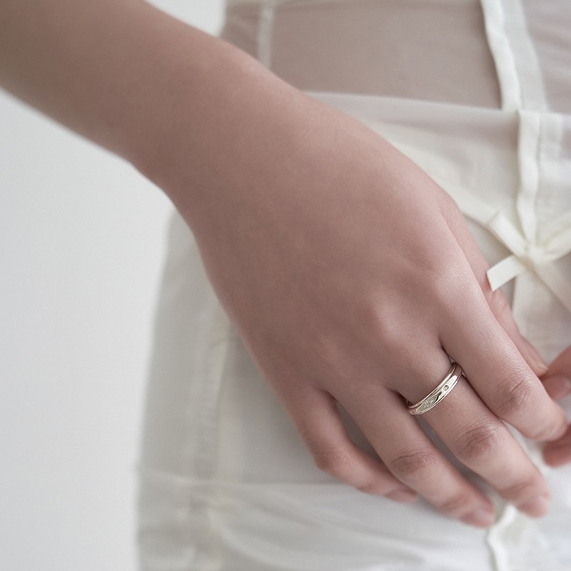 Celeste Noir Ring