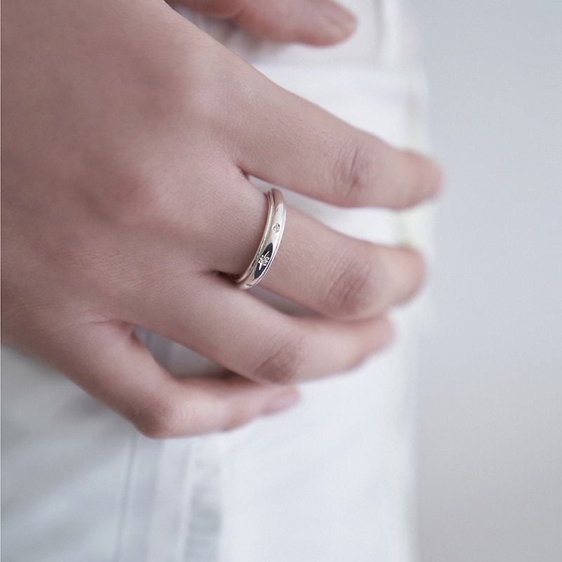 Celeste Noir Ring
