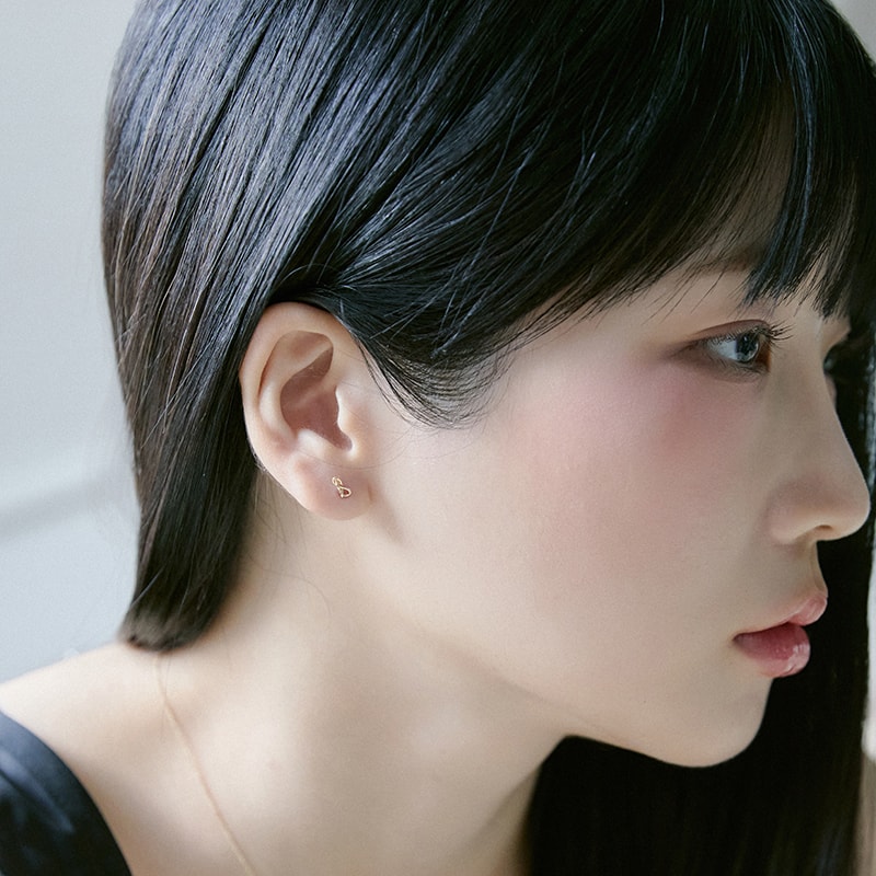 14K Loose Loop piercing