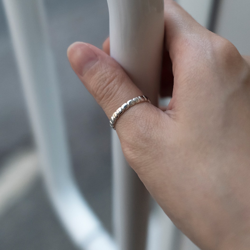 glass brick ring