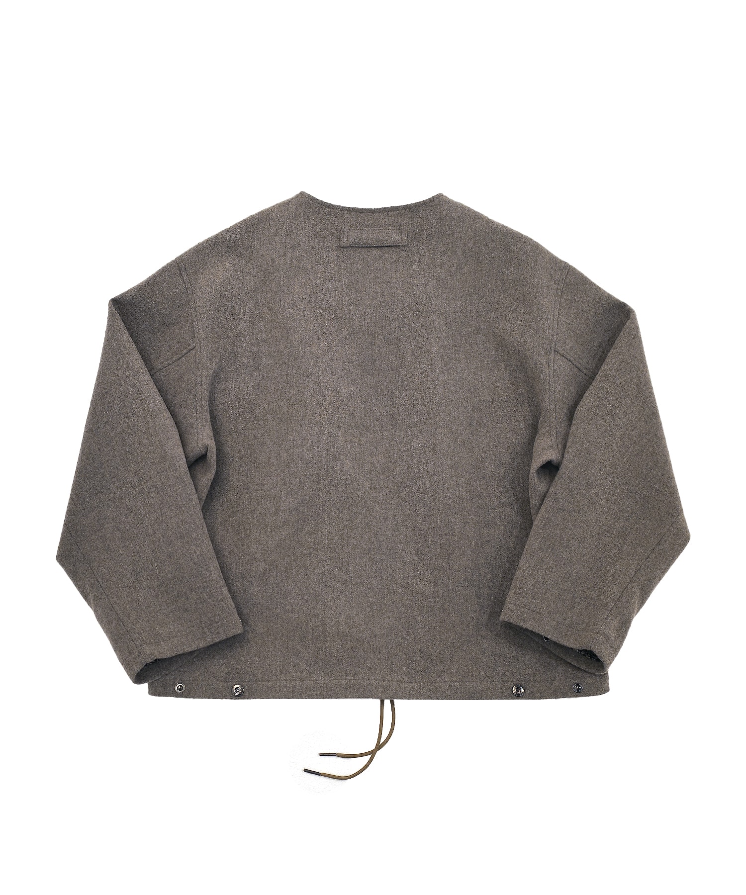 PURE-WOOL 90 Y ZIP-UP JACKET (Khaki Beige)