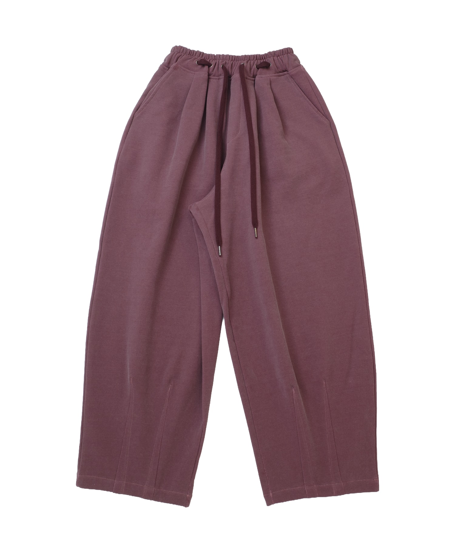 VINTAGE OLD-COLOR SWEAT PANTS (Old Burgundy)