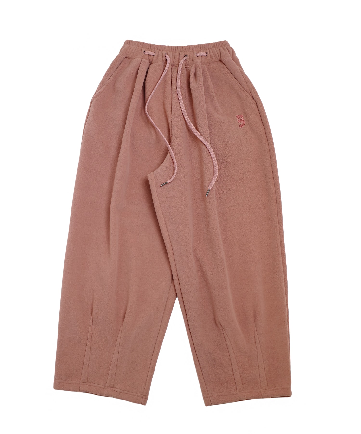2-LAYER MICRO FLEECE SWEAT PANTS (Pink)