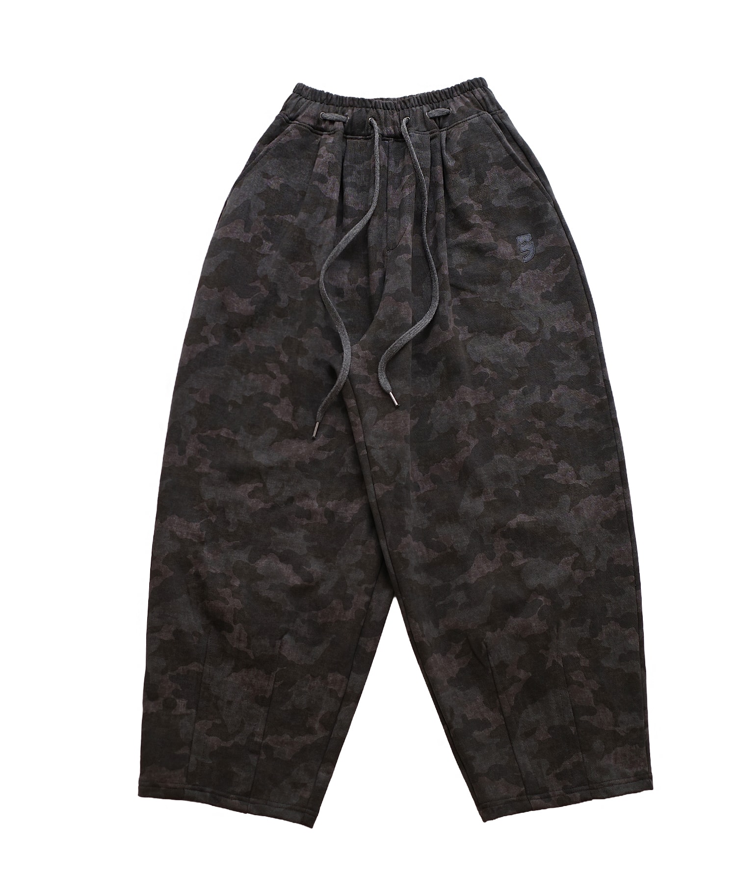 VINTAGE CAMOUFLAGE SWEAT PANTS (Charcoal)